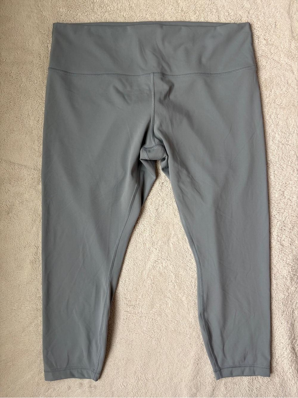 Lululemon Wunder Train High-Rise Tight 25" Gray Leggings Women Size 20